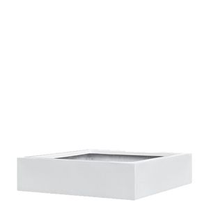 Panama Low BIG Blank Hvid 100X100H30 Cm