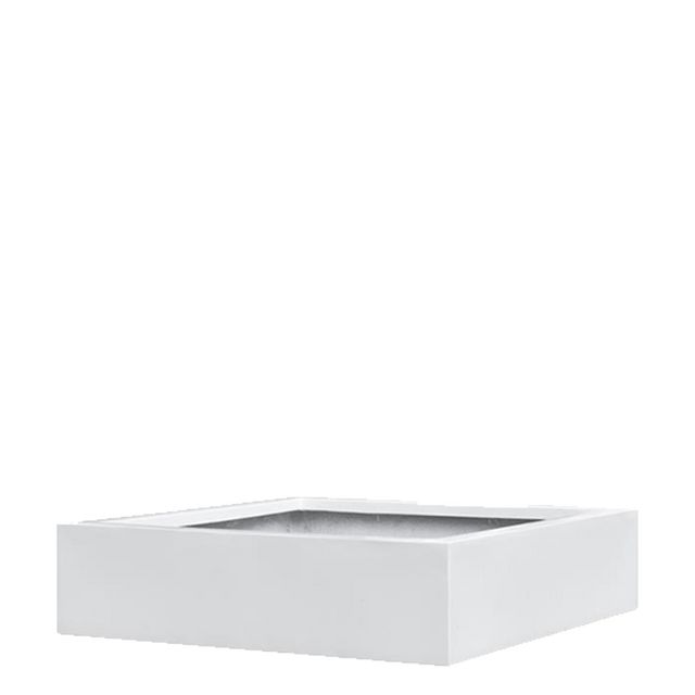 Panama Low BIG Blank Hvid 100X100H30 Cm