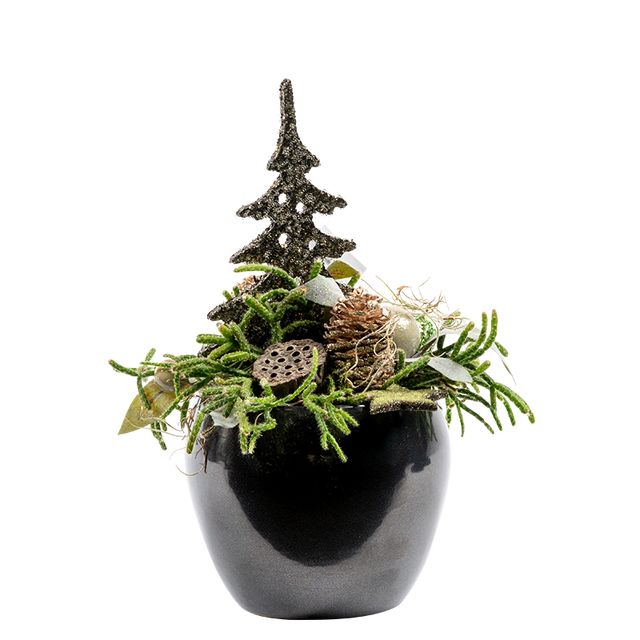 Juledeko. no. 20-20, uden lys, grøn